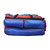 Martial arts trolley gear bag in blue and red - side view 2.