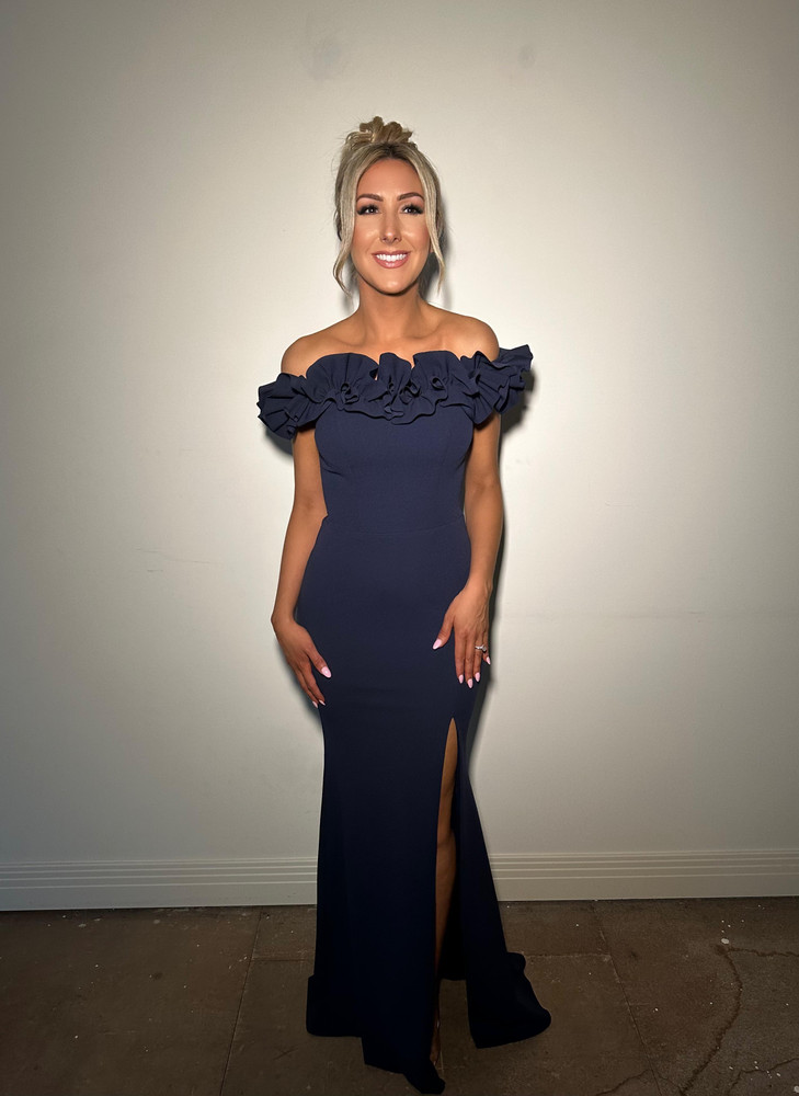 HAZEL GOWN NAVY