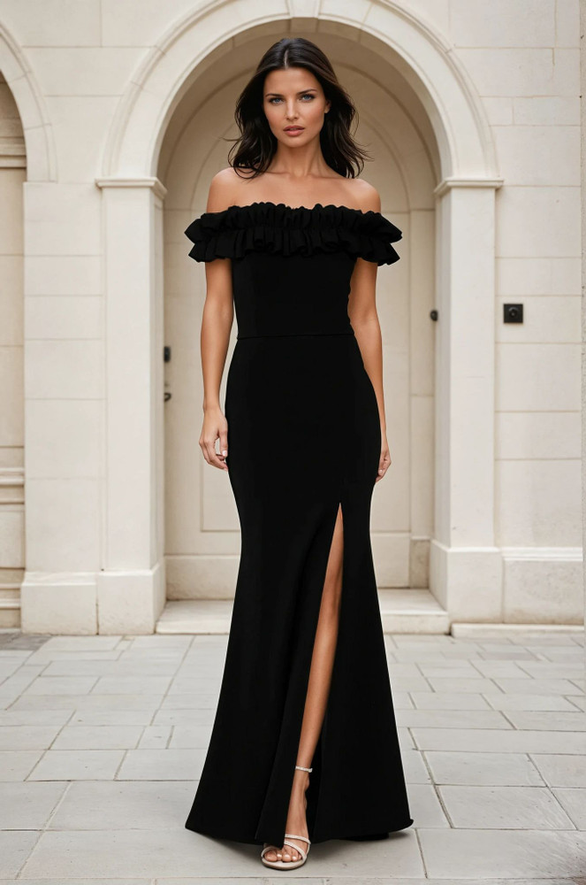 BLACK HAZEL GOWN