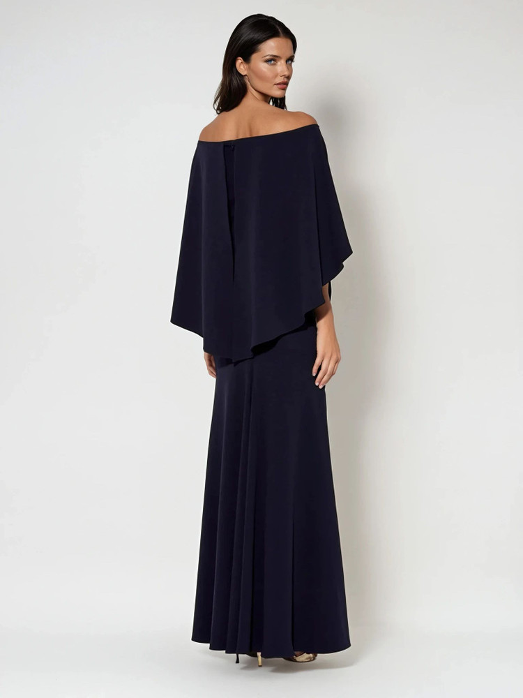 ERIKA GOWN NAVY