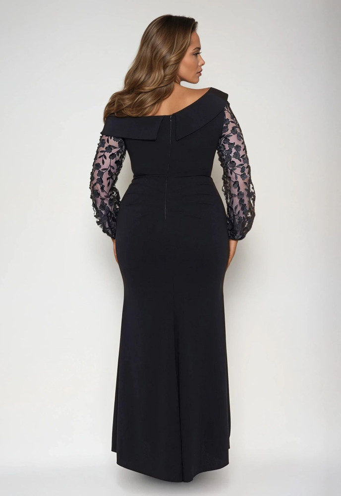 NAYA GOWN BLACK - PLUS