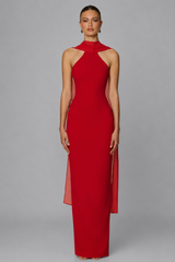MARTINI HIGH NECK GOWN