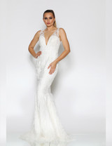 TIFFANY GOWN WHITE - JADORE 