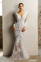 SOIREE GOWN WHITE JX1107  - JADORE