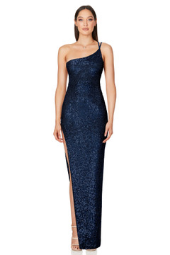  LIBERTY GOWN NAVY 