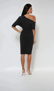 BIANCA MIDI - BLACK