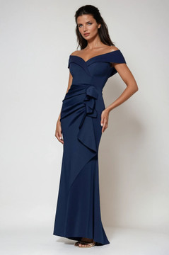 DEENA GOWN NAVY 