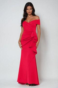 DEENA GOWN RED