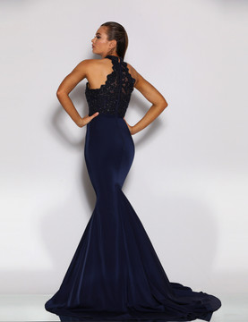 NATALIE GOWN NAVY - JADORE