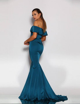 CHIARA GOWN TEAL - JADORE