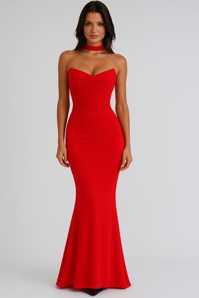 CASSIDY RED DRESS