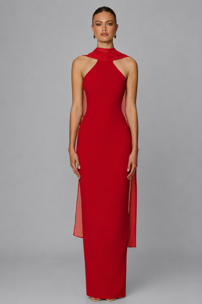 MARTINI HIGH NECK GOWN