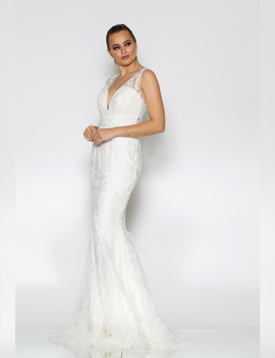 TIFFANY GOWN WHITE - JADORE 