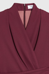 Belleville Top Plum 4-Way Stretch Twill