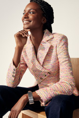 Sloane Jacket Multicolour Spring Tweed