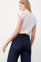 Denim Culottes Indigo