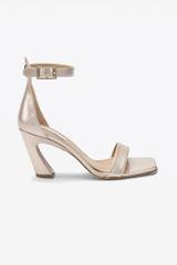 Como 80 Metallic Nappa Sandal