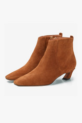 Trieste 45 Brown Suede Booties
