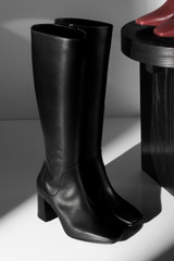 Modena 70 High Boot Black Smooth Leather Modena 70 High Boot Black Smooth Leather