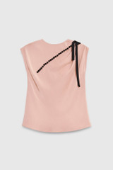 Milos Top Ballet Pink Silk