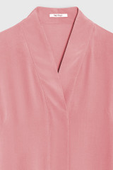 Harrow Blouse Blush Pink Silk 1