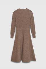 Harleston Knitted Dress Fawn Merino