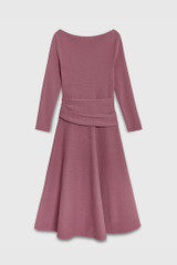 Knitted Camelot Dress Dark Blush Pink
