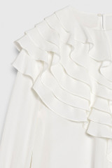 Livenza Blouse Ivory Silk Livenza Blouse Ivory Silk