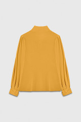 Harrow Blouse Mustard Silk