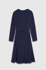 Oban Dress Navy Clever Crepe