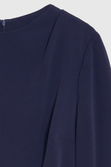 Oban Dress Navy Clever Crepe