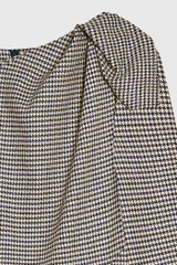 Melrose Dress Multicolour Houndstooth Jacquard