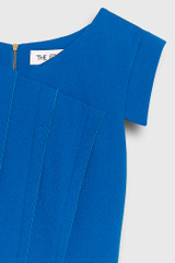 Laviano Dress Cerulean Blue Premium Stretch Crepe