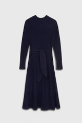 Allerton Knitted Dress Navy Merino