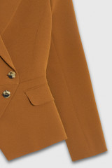 Clever Crepe Belmont Jacket Vicuna