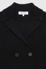 Formosa Knitted Jacket Black Merino 2