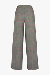 Collingham Wide-Leg Trousers Check Spring Wool Collingham Wide-Leg Trousers Check Spring Wool
