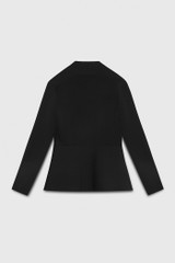 Ellerton Structured Knitted Jacket Black