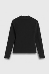 Carlisle Top Black Sculpt Knit
