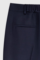 Ultimate Wool Slim-Leg Trousers Navy Ultimate Wool Slim-Leg Trousers Navy