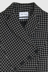 Sloane Jacket Black And Ivory Check Premium Wool