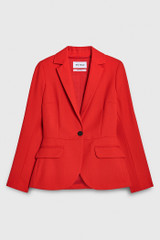 Kingston Jacket Summer Red Premium Wool Twill