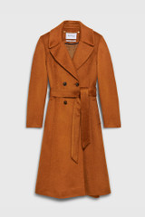 Aldwych Coat Camel Premium Wool