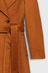 Aldwych Coat Camel Premium Wool
