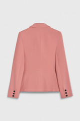 Regent Jacket Rose Pink Sculpt Stretch Crepe