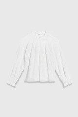 Rosaire Silk Dress Light Blue And Navy