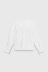 Rosaire Silk Dress Light Blue And Navy