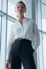 Carlton Silk Dress Chartreuse