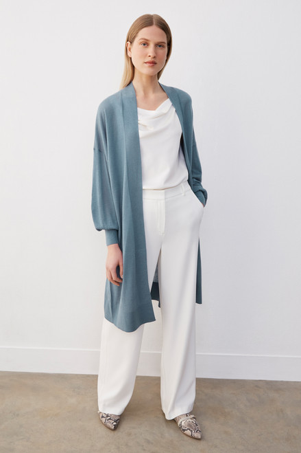 Cloudsly Cardigan Lake Blue Cashmere