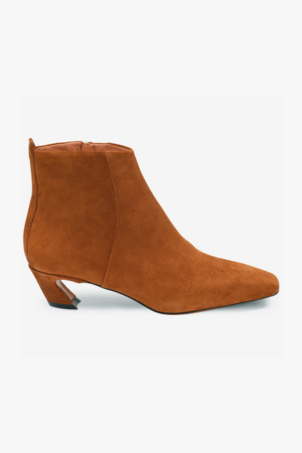 Trieste 45 Brown Suede Booties